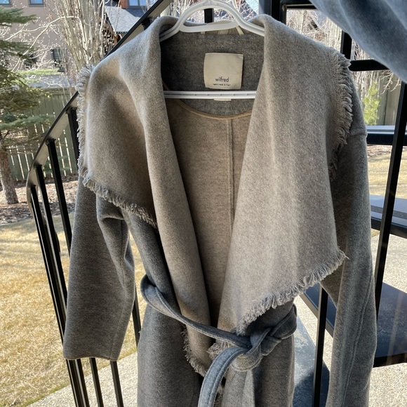 Aritzia Wilfred Sabrevois Wrap Coat - Picture 2 of 5